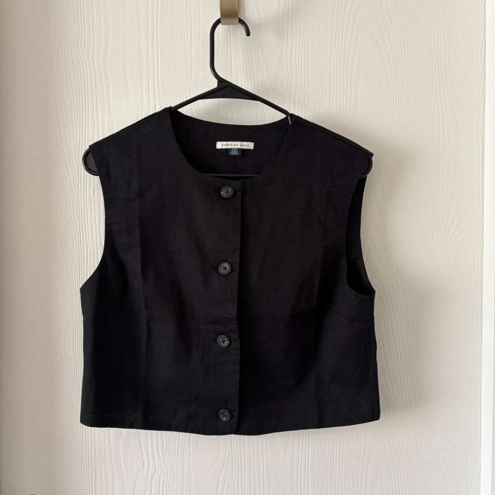 American Eagle Outfitters Black Top